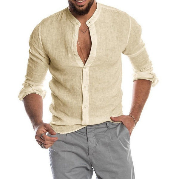 Chemise "Nico Bestseller" – 100% Lin Respirant & Coupe Casual Chic
