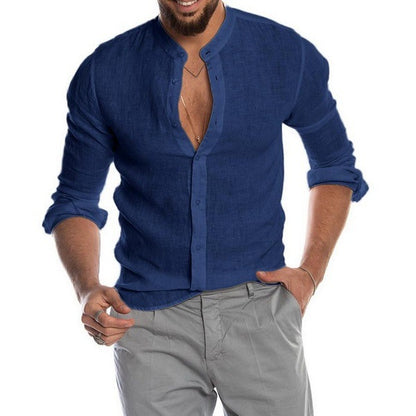 Chemise "Nico Bestseller" – 100% Lin Respirant & Coupe Casual Chic