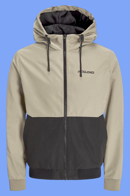 JACK & JONES Jjerush Bomber Noos À Capuche Veste courte Homme