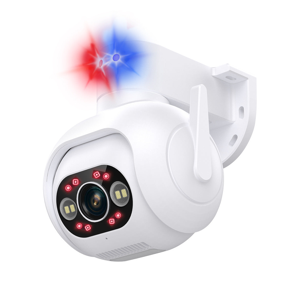 Caméra couleur intelligente de vision nocturne H265