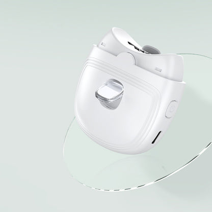 Coupe ongles électriques rechargeables automatique pour enfants Adultes Manucure Polissage avec lumière intégrée
