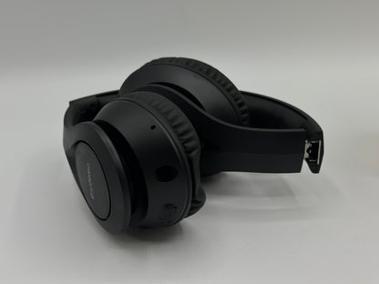 Casque Bluetooth avec 60H de Lecture, Casque Bluetooth 5.0 sur l'oreille, Micro intégré, Casque sans Fil Filaire Pliable pour Le Travail, Les Voyages, l'apprentissage en Ligne, téléphone, PC