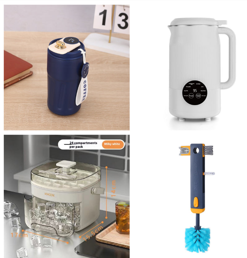 Thermos "Smart-Temp" 450ml – Affichage LED Tactile & Acier Inoxydable