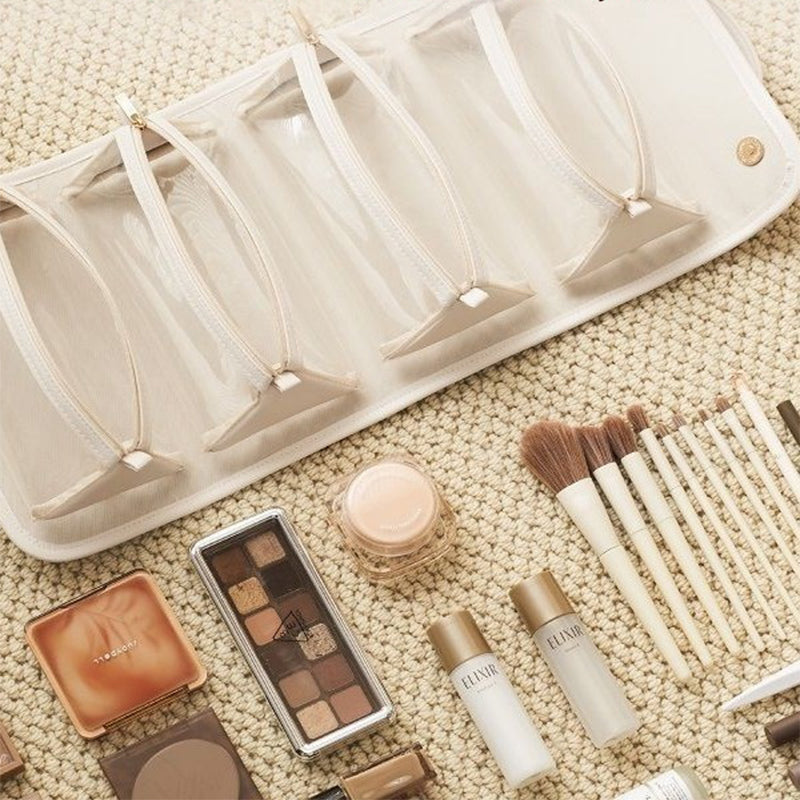 Trousse "Travel-Organize" – Sac à Cosmétiques Pliable & Imperméable