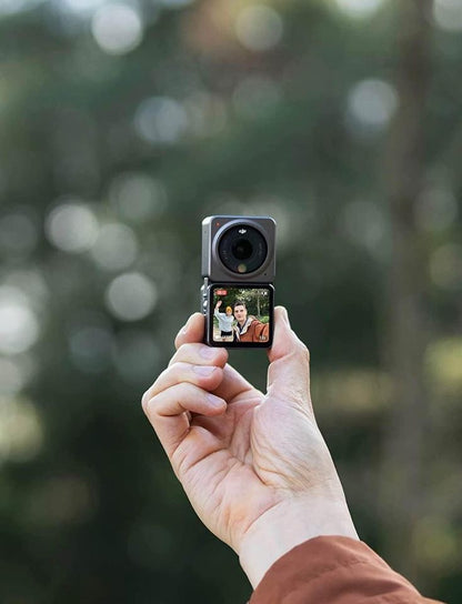 DJI Action 2 Dual-Screen Combo - Caméra d'action 4K avec un module d'extension de batterie, sceller