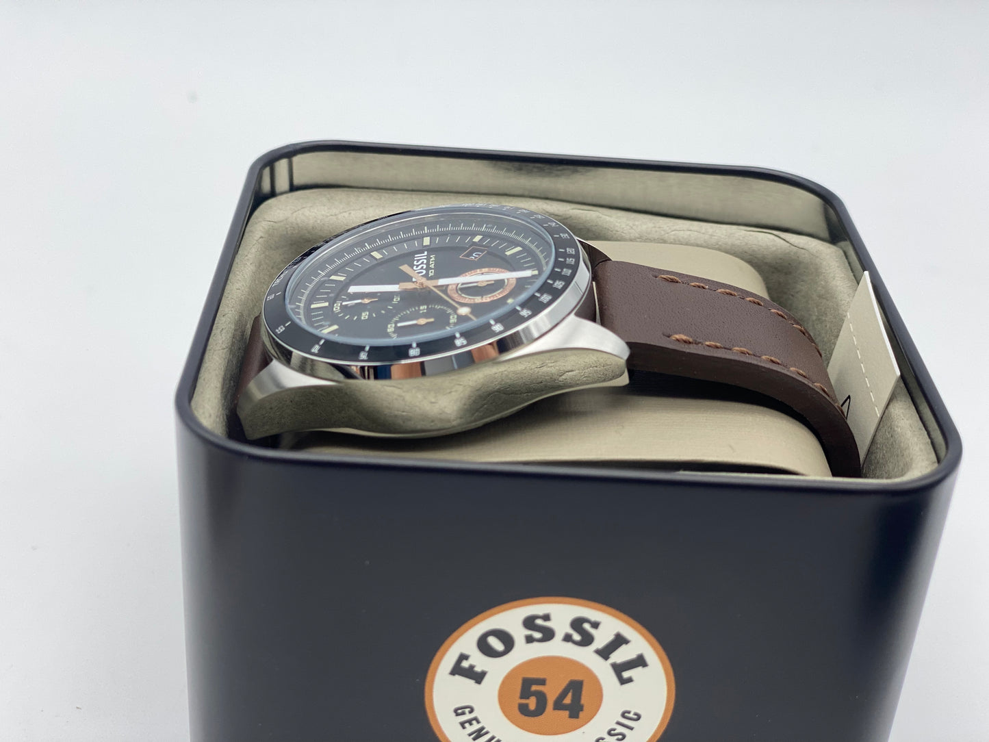 Fossil Montre Homme CH2885, Montre bracelet cuir, Totalement  Neuve .