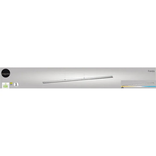 Suspension Fonda, acier, Diam.90 cm INSPIRE LED neuf