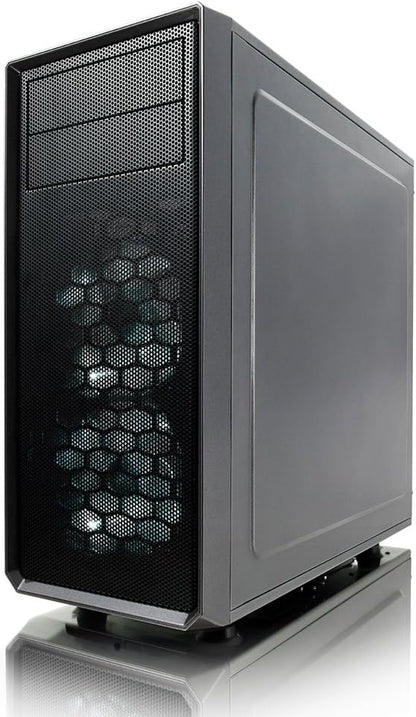 Boîtier d’ordinateur Mid Tower - ATX - Débit d’air élevé - 2X Fractal Design Silent LL Series 120mm neuf