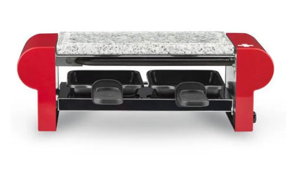 Raclette 2 personnes et plaque de granit - Température réglable - Puissance : 350 W neuve