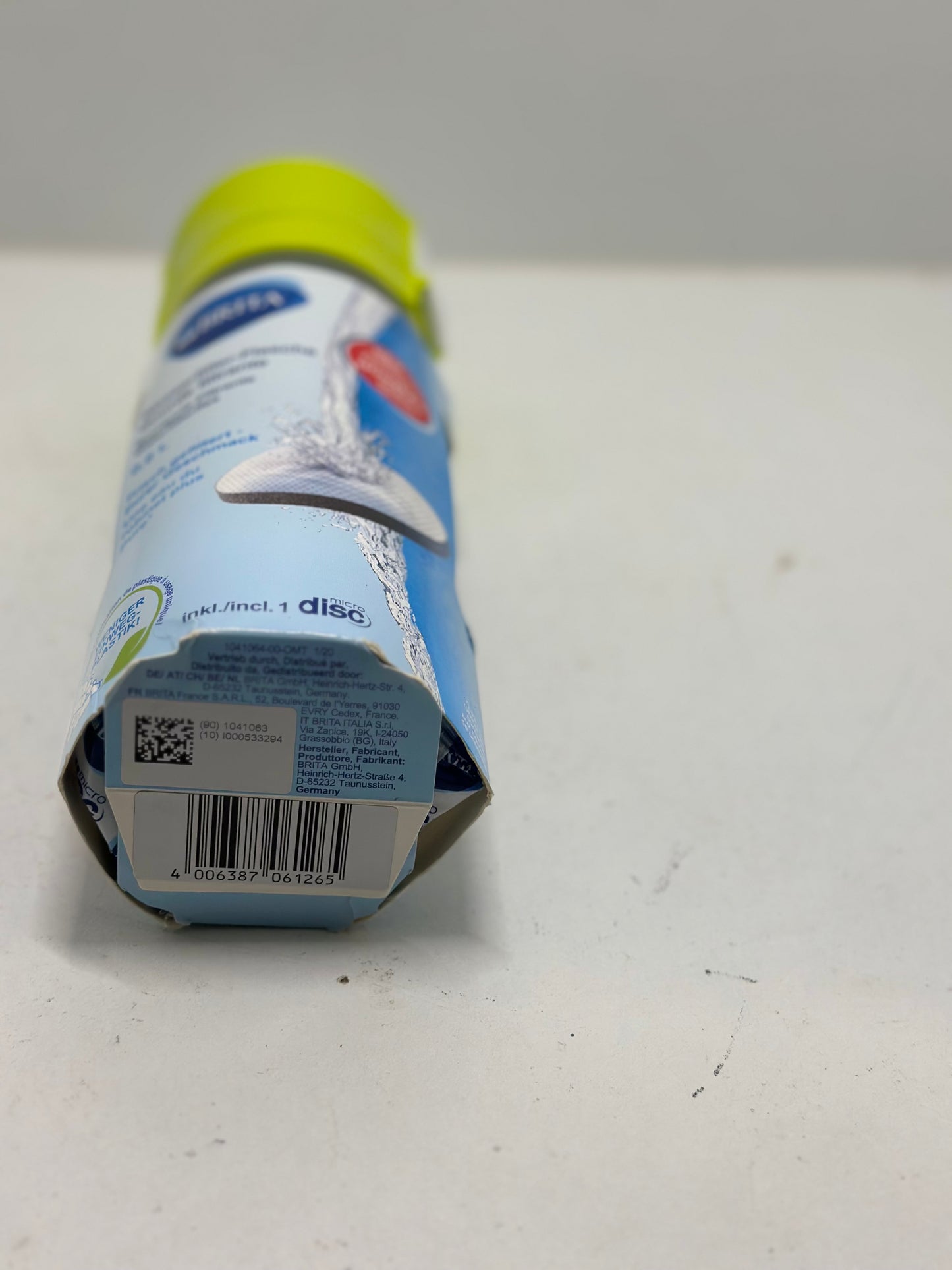 BRITA Fill&Go Bouteille Filtrante Plastique Vert 7,2 x 7,8 x 24,5 cm