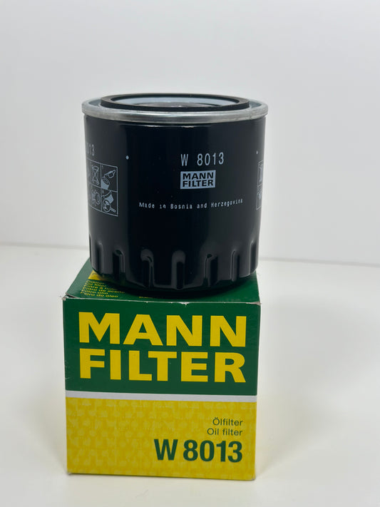 MANN-FILTER W 8013 Filtre à huile
M20x1.5, avec un clapet de non retour, Filtre vissé
Réf.: W 8013
EAN: 4011558022167. INFINITI
NISSAN
RENAULT
SUZUKI