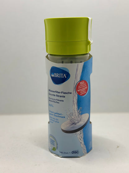 BRITA Fill&Go Bouteille Filtrante Plastique Vert 7,2 x 7,8 x 24,5 cm