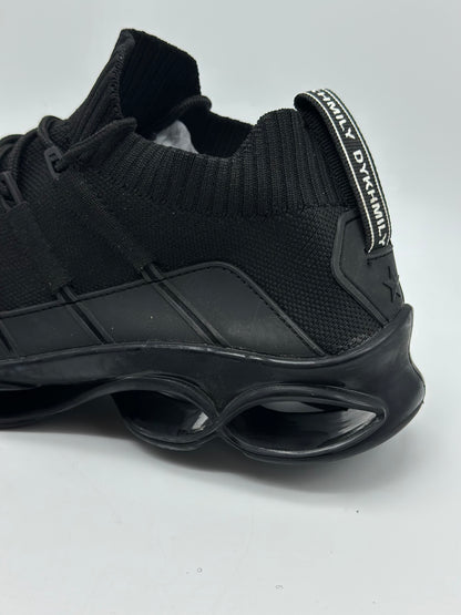 Chaussures de Sécurité Hommes Basket de Securite Femme Protection Acier Amorti Mode Confortable Legere Respirante Chaussure de Chantier(Noir G,44 EU)