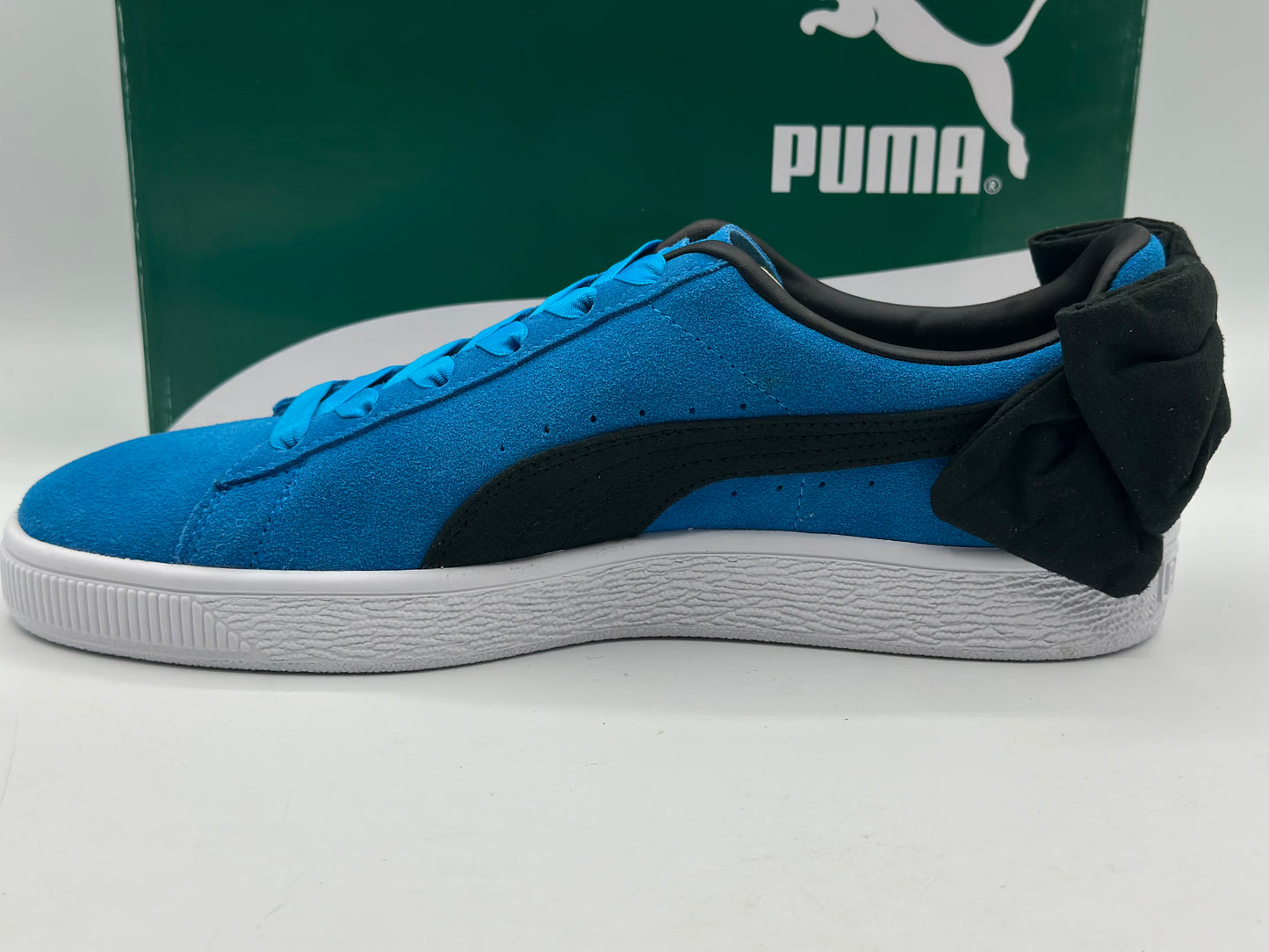 PUMA Basket Bow Chaussures de tennis pour femme Noir, Noir , 40 EU