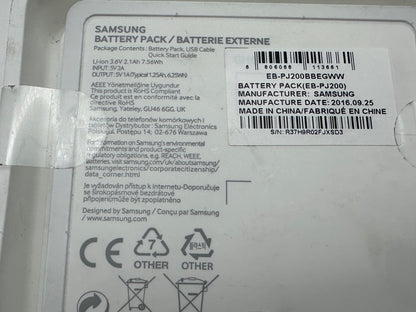 Samsung Batterie Externe 2100 mAh - Noir