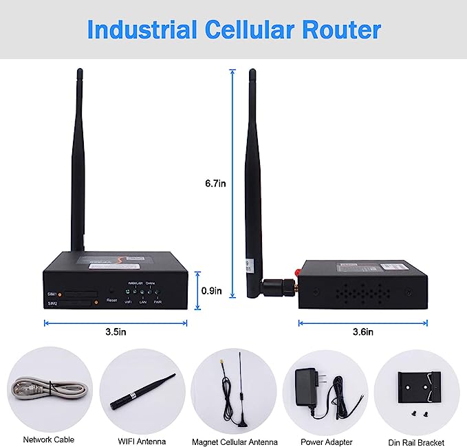 Routeur WiFi Cellulare 4G professionnel Europe avec antenne externe neuf