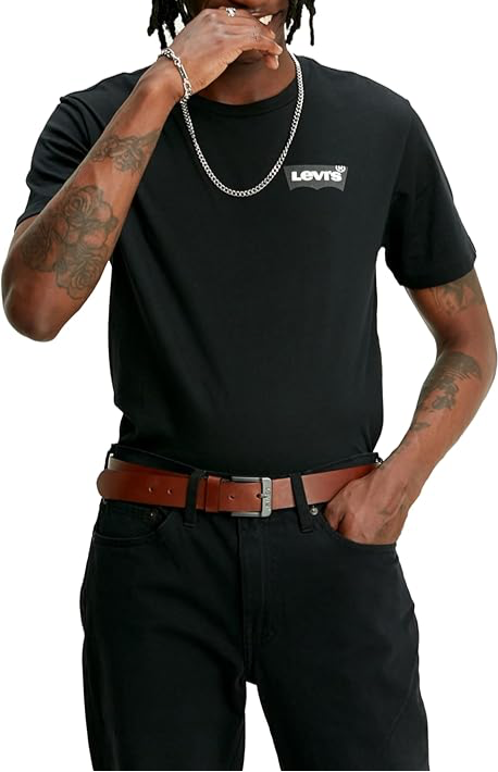 Levi's - Free Metal - Ceinture - Mixte marron 70cm