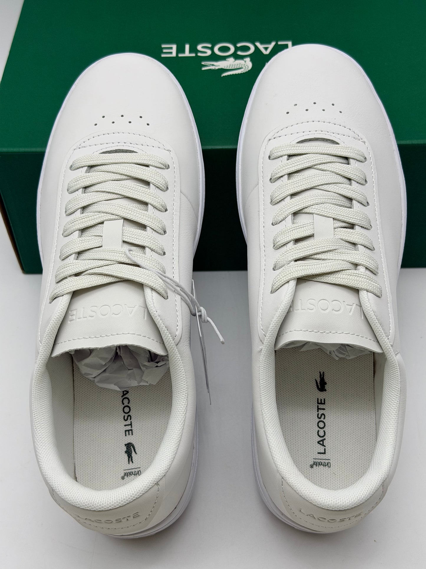 LACOSTE Baskets mixte Baseshot EVO 125 White