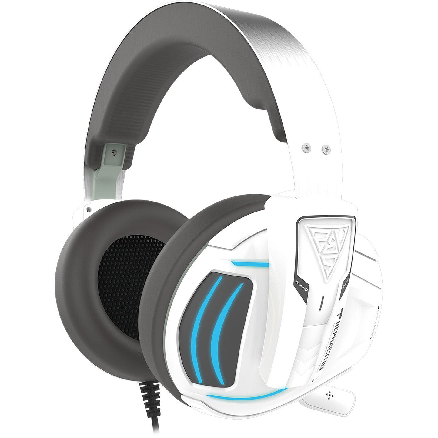 Gamdias Hephaestus E1
CASQUE-MICRO SUPRA-AURICULAIRE POUR GAMER RÉTRO-ÉCLAIRAGE 7 COULEURS