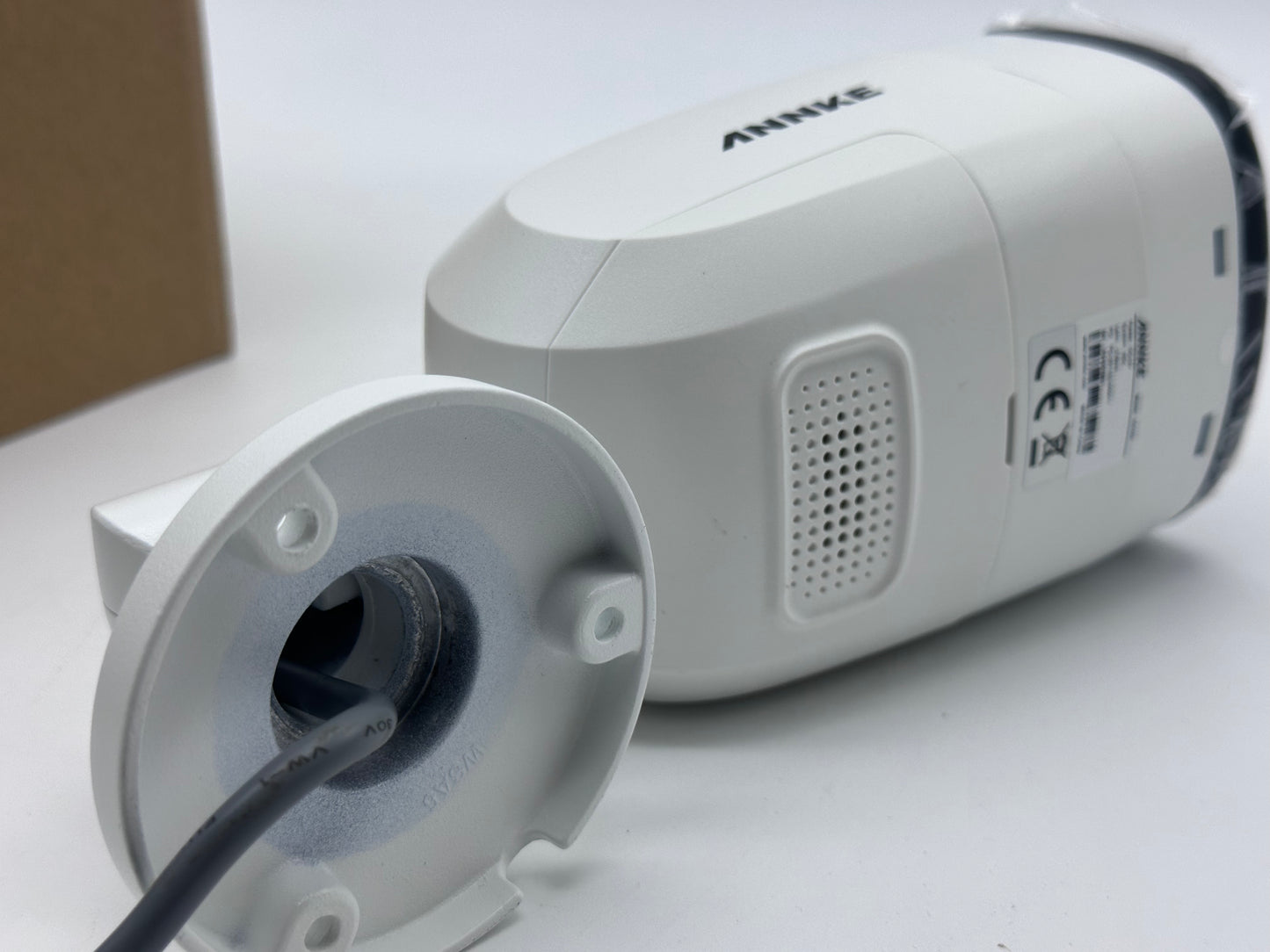 Caméra de surveillance stroboscopique polychrome 1080P alarme de sirène à lumière bleue et rouge