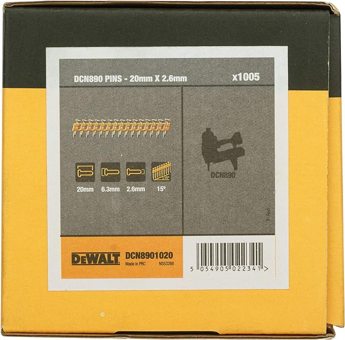 DEWALT Pointes acier XH pour cloueur DCN890 3x57mm neuf