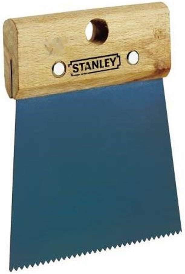 STANLEY 1-28-956 1 – 28 – 956 Spatule Colle, Dents Fines, Lame 120 mm