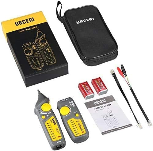 Détecteur de Câbles Electrique Testeur RJ45 RJ11 Traceur Câble Réseau Pratique à Opérer neuve