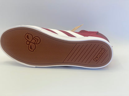 Hummel Slimmer Stadil High Lifestyle Sneaker Baskets Rouge 063511 7647 Neuf