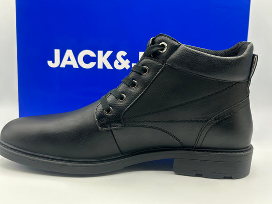 chaussures homme Boots homme noir JACK JONES neuves taille 42-44