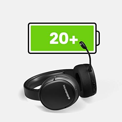 SteelSeries Arctis 1 Wireless pour Xbox - Casque de jeu sans fil - USB-C sans fil - Microphone Clearcast amovible - Pour Xbox, PS4, Nintendo Switch, Android (Xbox Series X|S|One), Noir