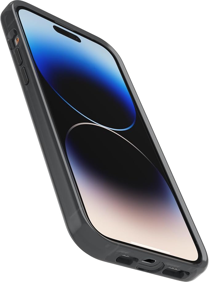 Otterbox Serie Clear Case avec MagSafe, Coque pour iPhone 14 Pro Max, Antichoc, Anti Chute, très Fine, supporte 2 x Plus de Chutes Que la Norme Militaire, Obsidian
