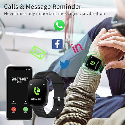 Montre Connectée, Sport Smartwatch Homme Femme Android iOS Samsung Huawei neuve