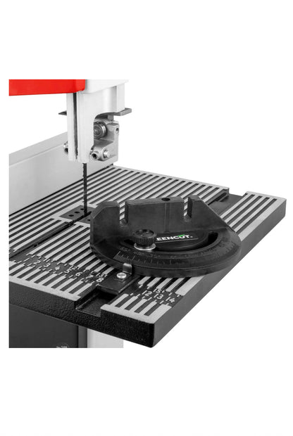 Scie à ruban 250W 1400rpm, 960m/min, table inclinable de haute précision à 45°