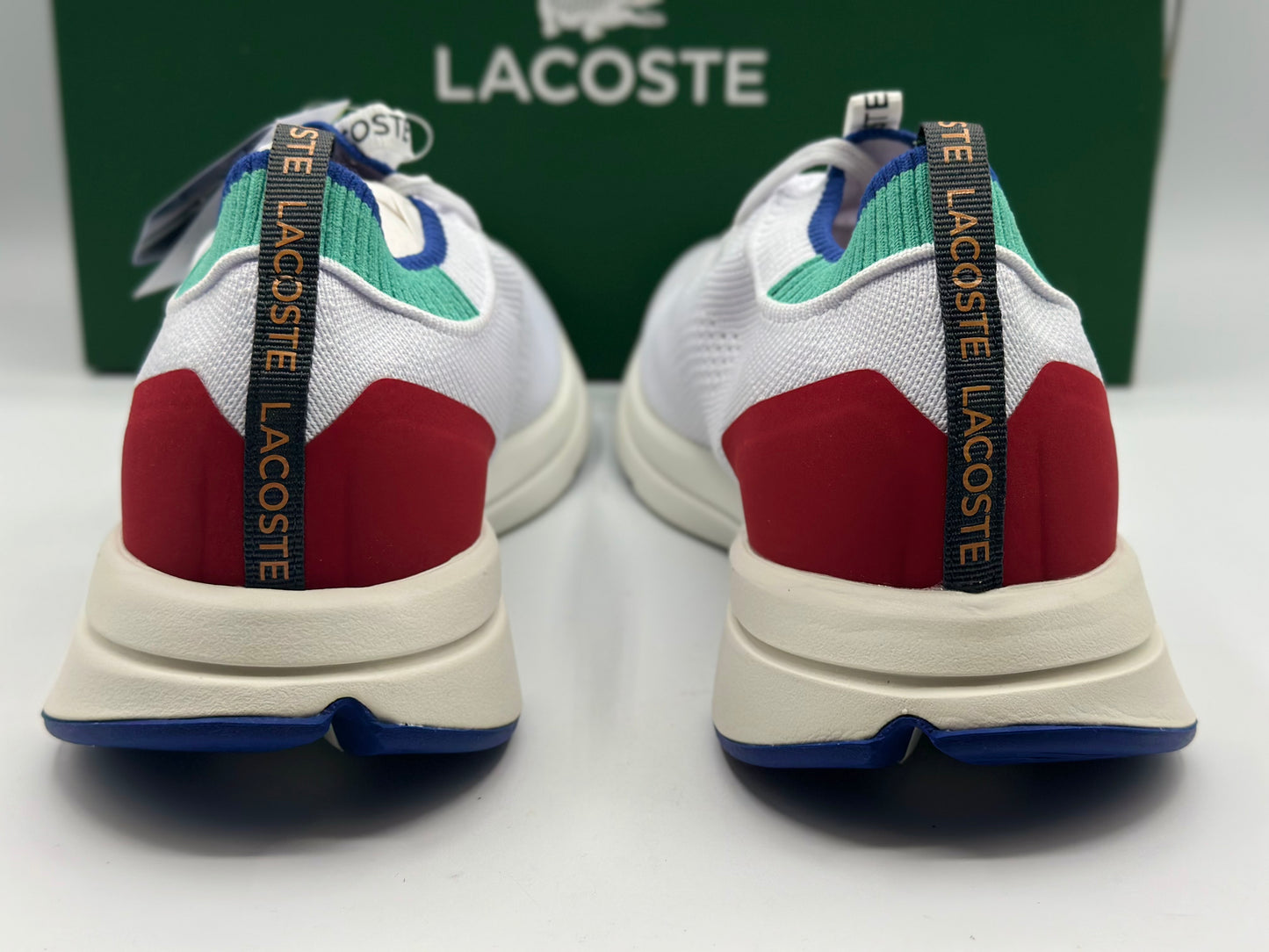 Sneakers Run Spin Knit mixte Lacoste en textile