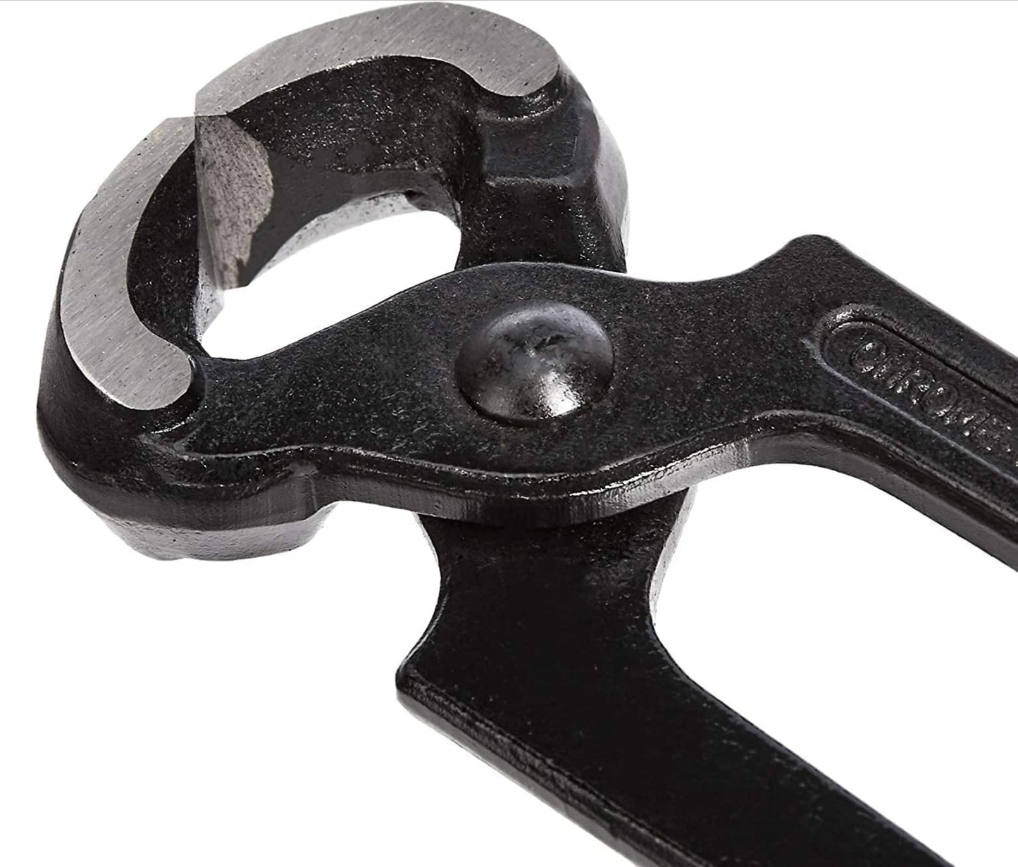 Pince de menuisier en acier au vanadium pour couper le fil de fer et arracher les clous - 225 mm, Noir Amazon Basics