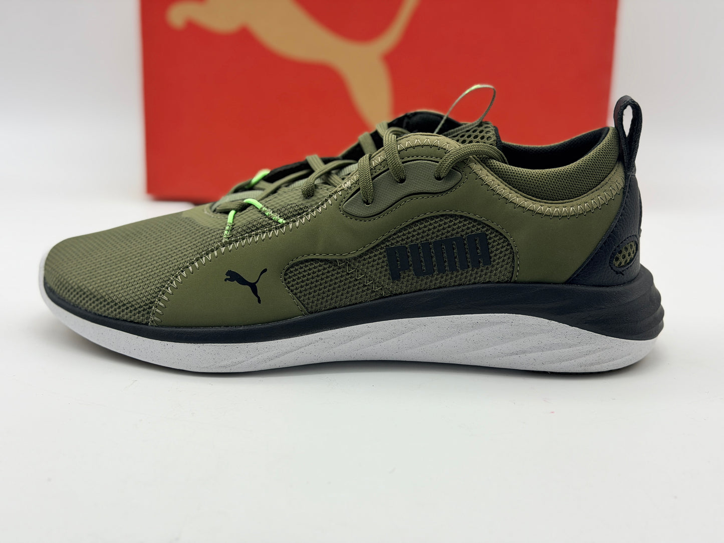 PUMA Mens Better Foam Emerge Street Running Sneakers Chaussures - Vert