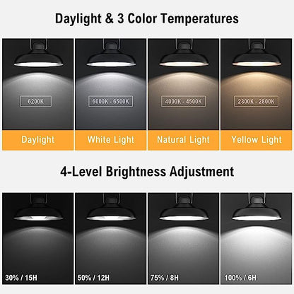 Lampes Solaires Suspendues, 4 Modes pour Jardin Extérieur avec Télécommande, Détecteur de mouvement