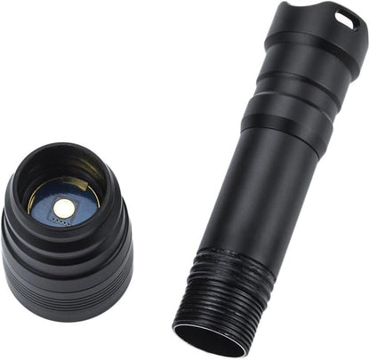 Lampe de poche Volador pour la plongée, 1000 lumens, rechargeable, lampe de poche sous-marine, 150 mètres de plongée, avec 1 x 18650 batterie et chargeur, lampe de poche de plongée