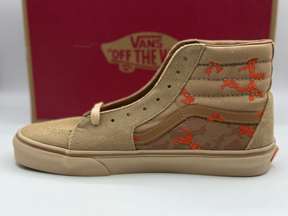 Sk8-hi Camo Embroderies Beige/orange