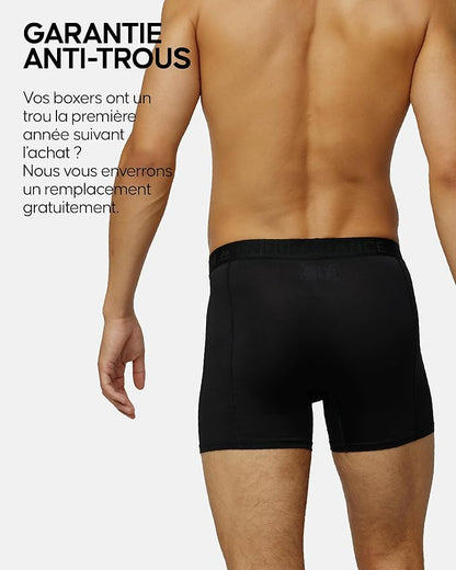DANISH ENDURANCE Boxers de Sport, Respirants et Légers, Évacuent la Transpiration, pour Homme, Lot de 6