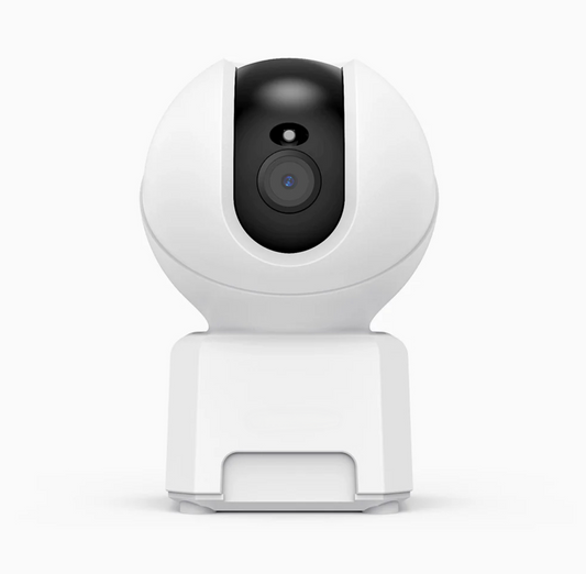 - Caméra d'intérieur Wi-Fi Dual-Band 4MP, 5 GHz/2,4 GHz, Panoramique à 350° et Inclinaison à 60°, Détection Humaine et Sonore, Suivi Intelligent, Audio Bidirectionnel, Stockage Cloud et Local jusqu'à 128 Go, Compatible avec Alexa
