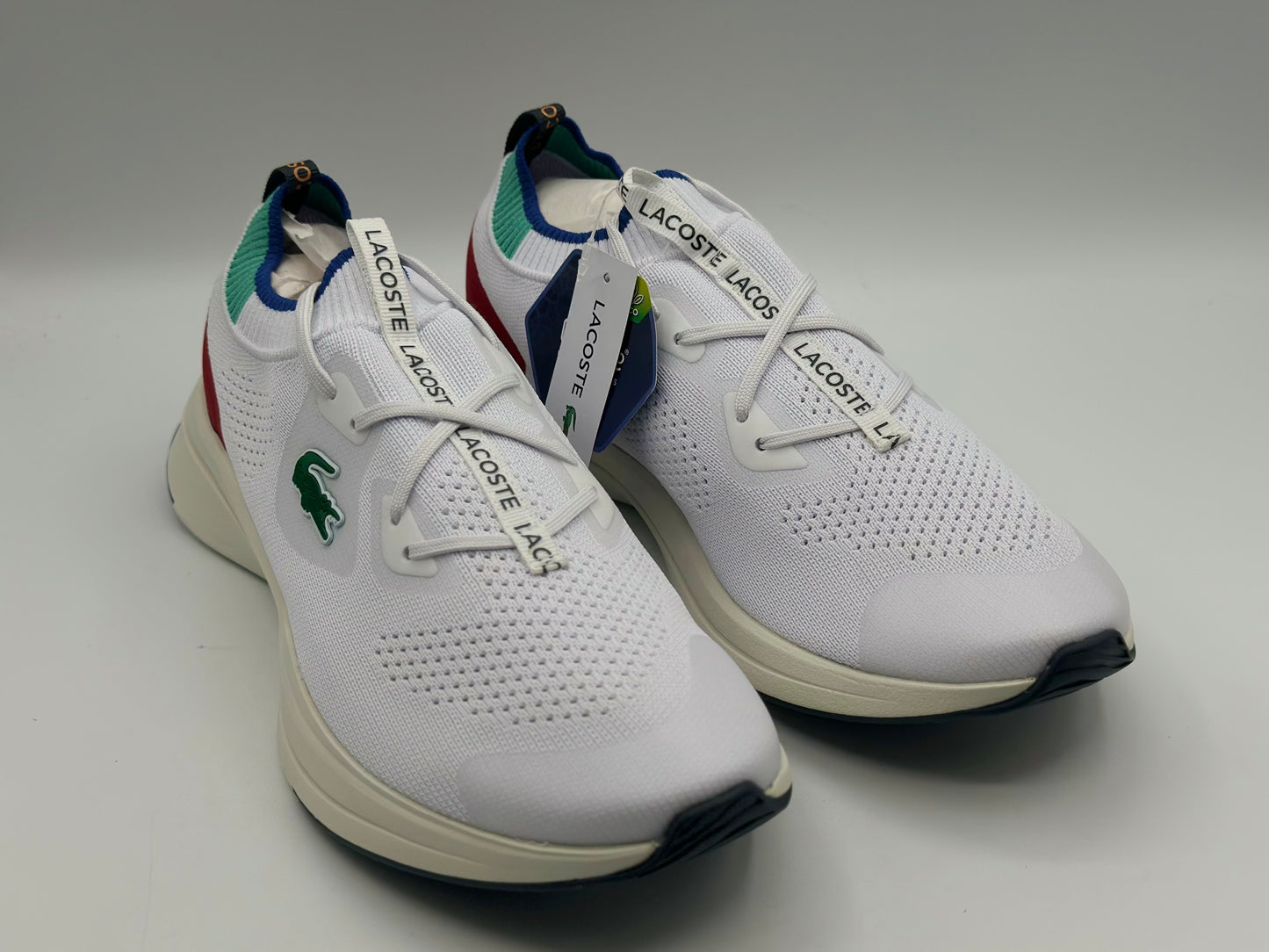 Sneakers Run Spin Knit mixte Lacoste en textile