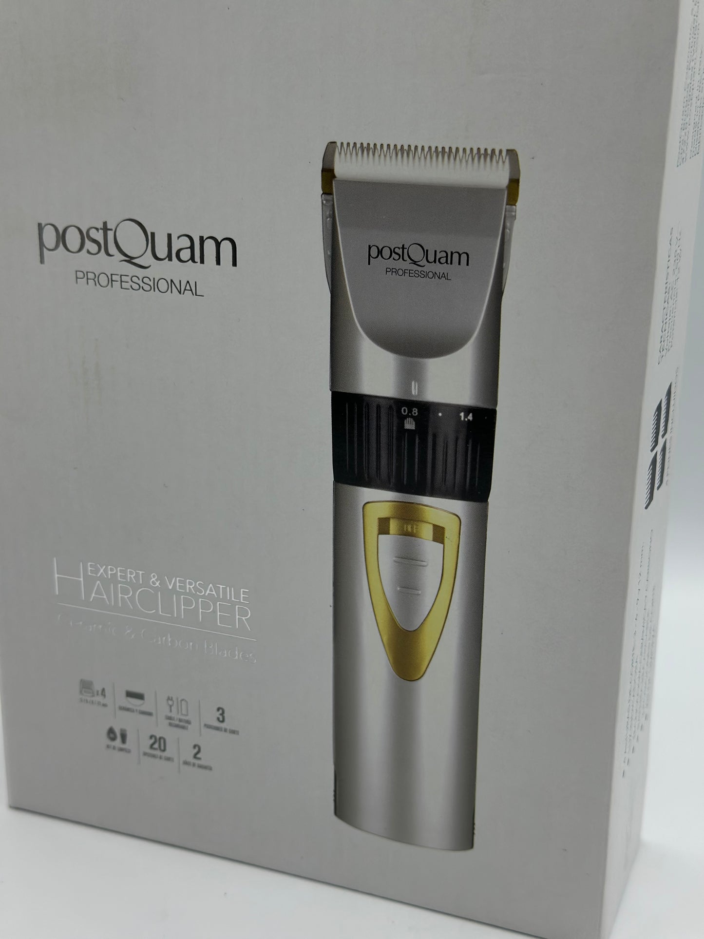 POSTQUAM PQPAE6001 ER 1910-PQPAE6001, Tondeuse à Cheveux Xpert & Versatile