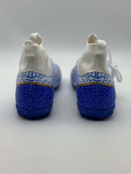 Chaussures de Football Homme Professionnel Chaussures de Futsal Antidérapants pour l'entraînement Athlétisme Adolescents High Top Chaussures de Sport