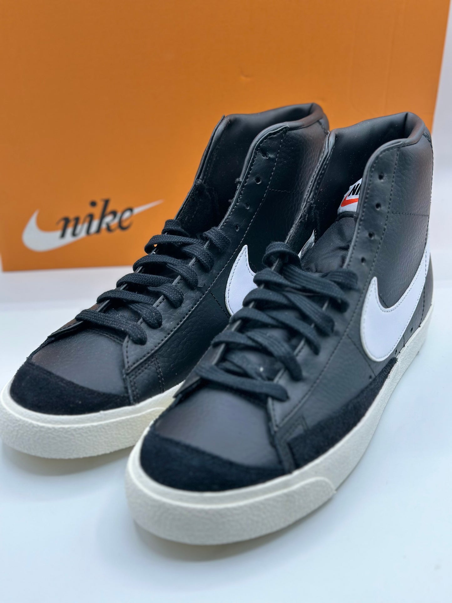 Nike - Blazer - Baskets mi-hautes style 77's vintage - Noir