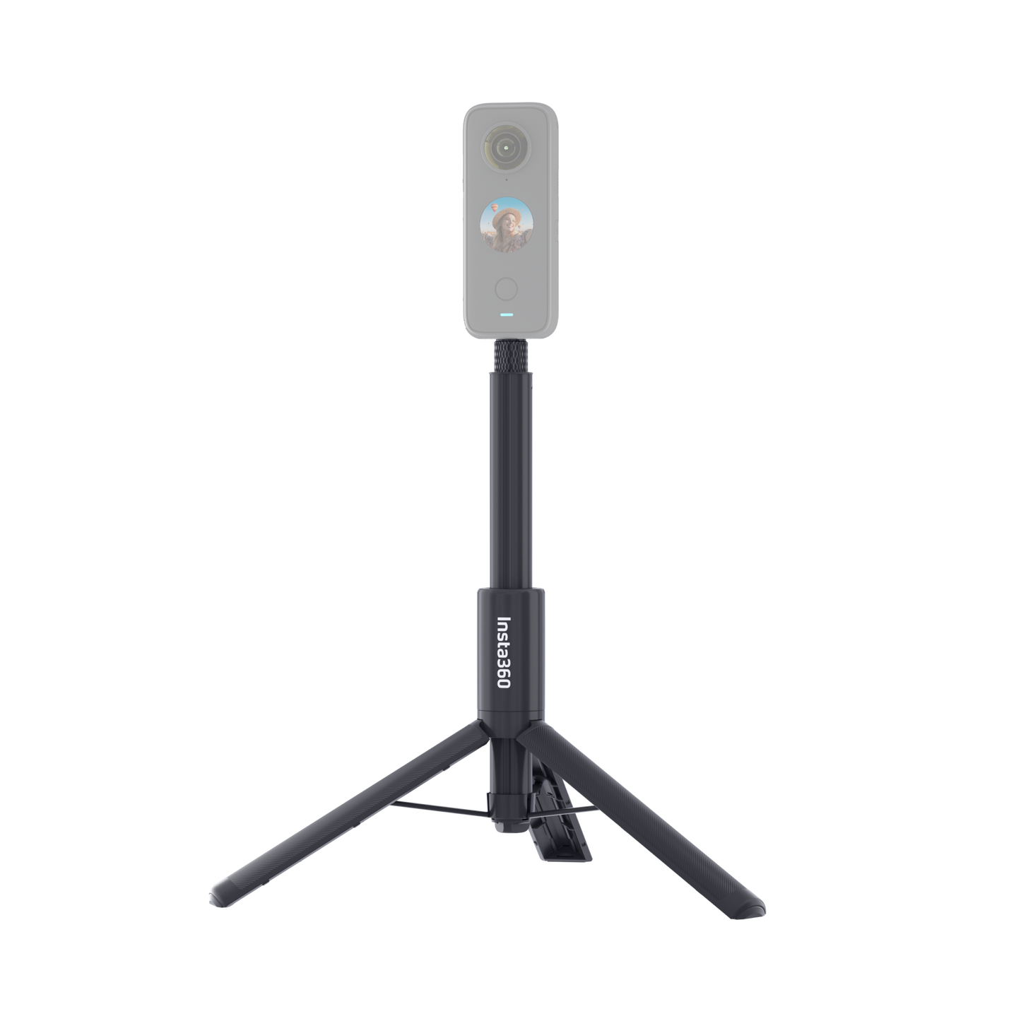 Insta360 X4 + Perche à selfie + trépied + Perche à selfie invisible 114 cm + étuis rigide jaune d’origine
