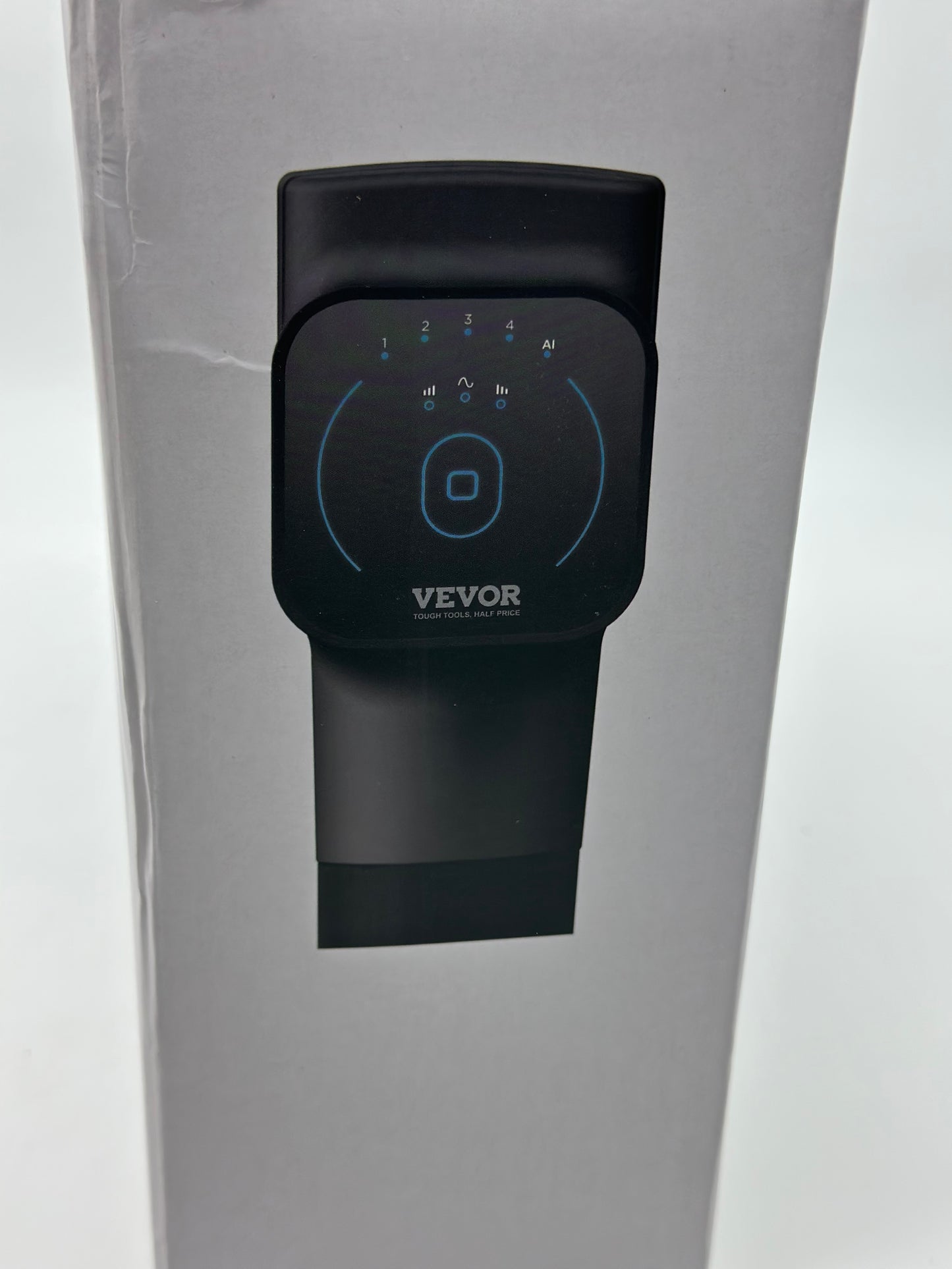 VEVOR Pistolet de massage tissus profonds masseur muscle à percussion 6 têtes