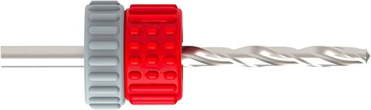 Tivoly Lot de 3 Butées de Perçage en Plastique (ABS) -Réglables sans Outils-pour Forets de Ø3 à 12mm
