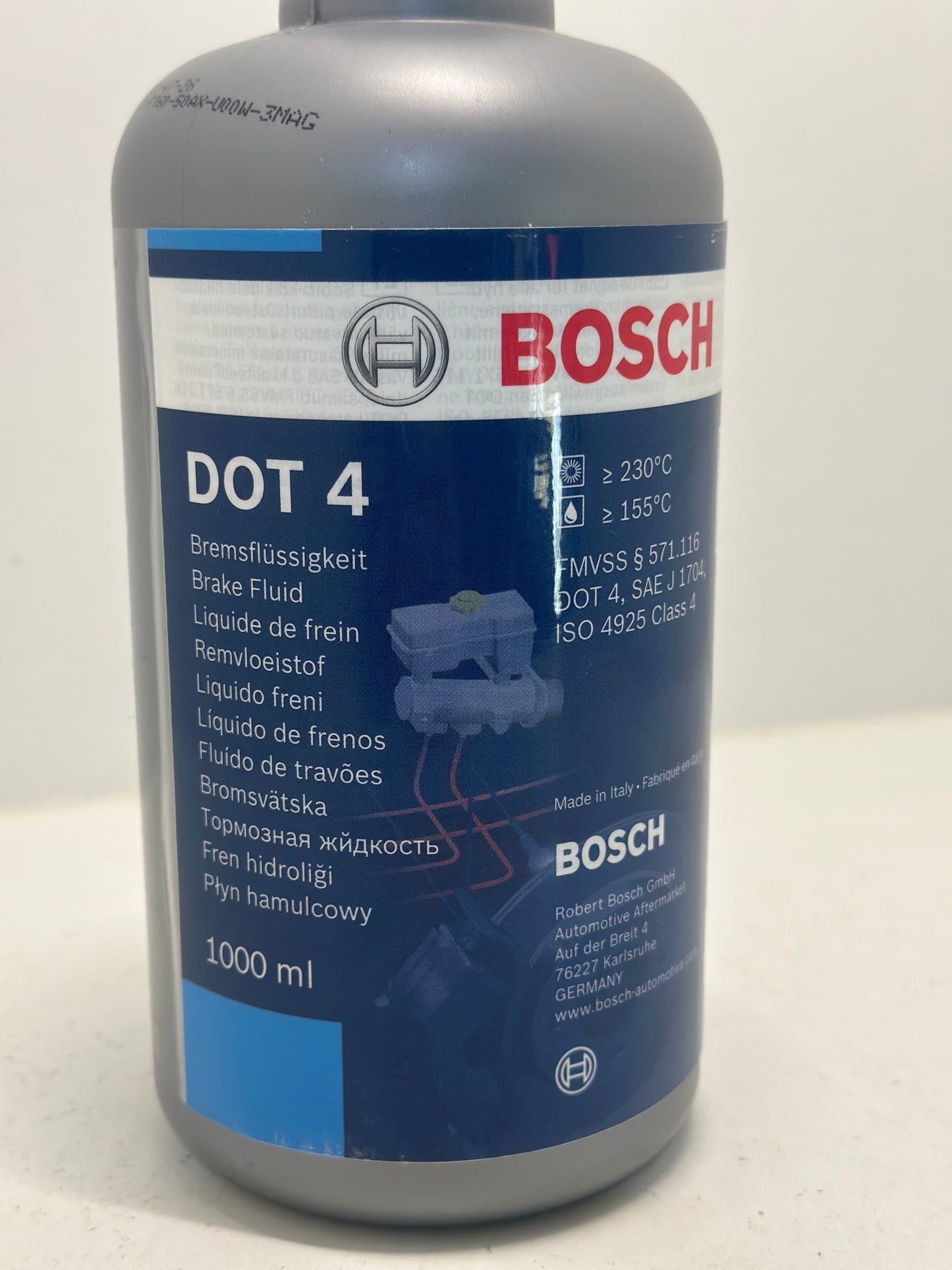 Bosch Automotive DOT4 HP Liquide de Frein - 1 L