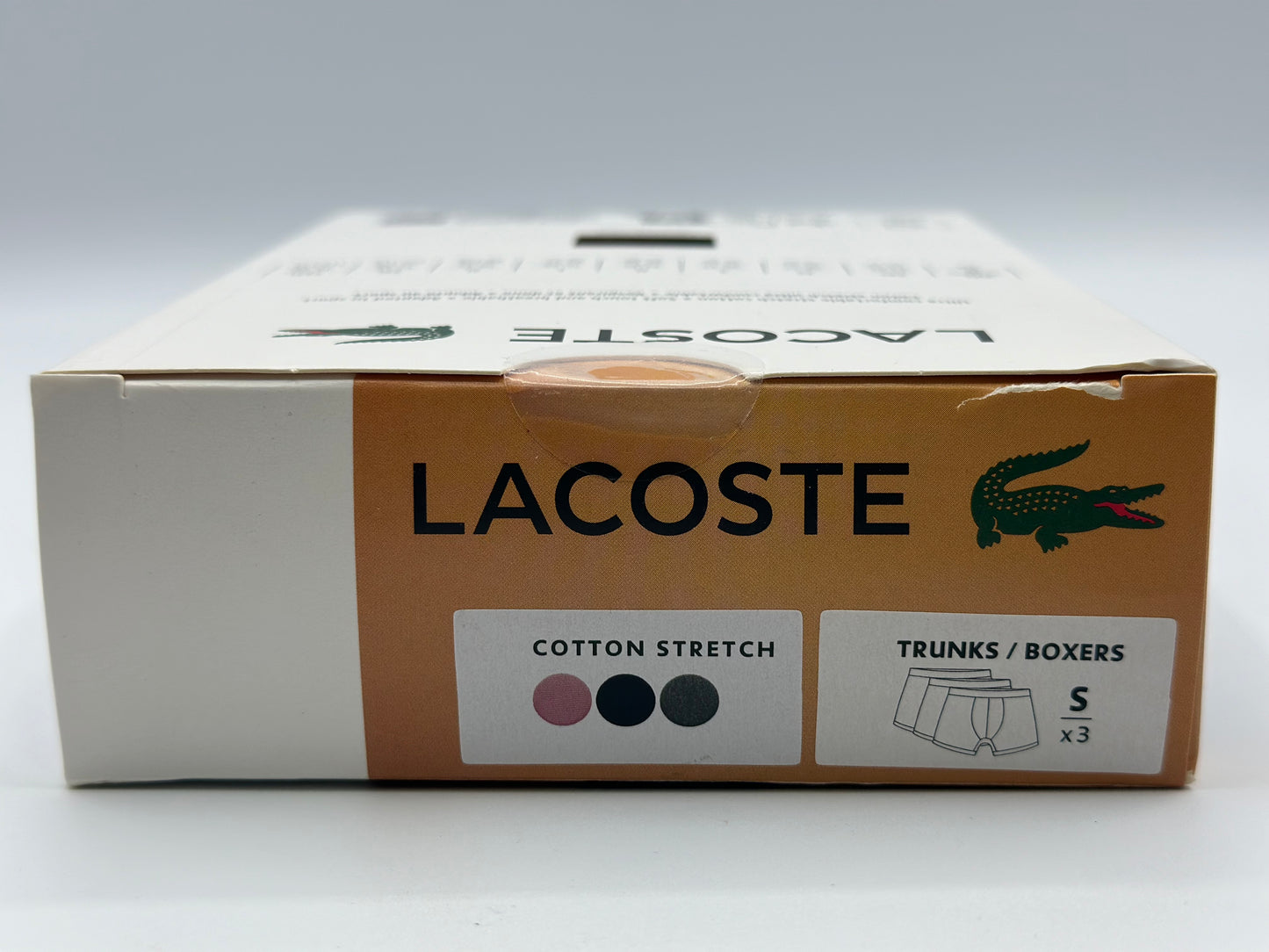 Pack de 3 Boxers Lacoste taille S
